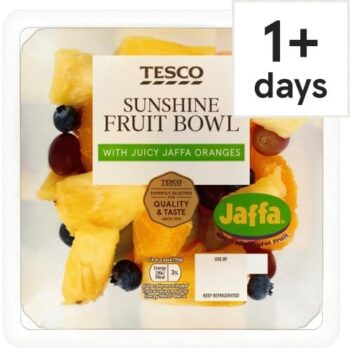 Tesco Sunshine Fruit Bowl