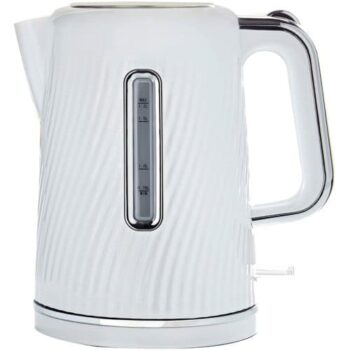 Tesco Textured Plastic White Kettle