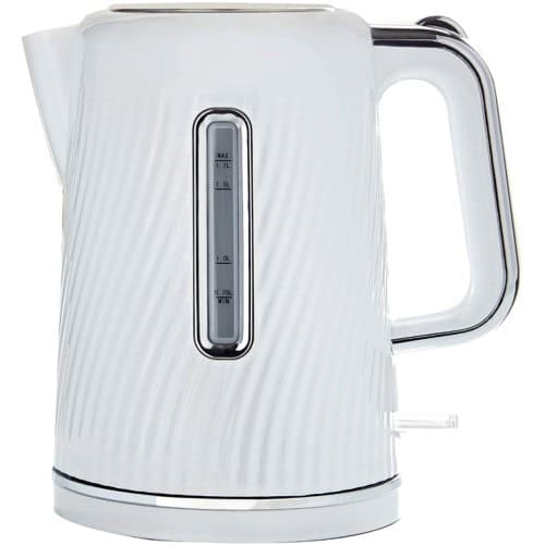 Tesco Textured Plastic White Kettle