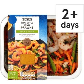 Tesco Thai Style King Prawns (320g)