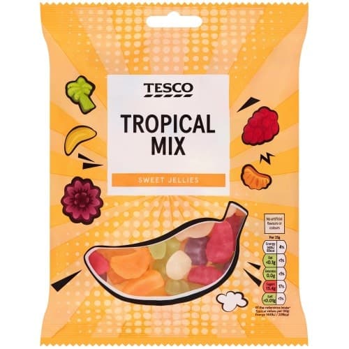 Tesco Tropical Mix Jelly Sweets (500g)