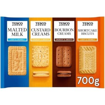 Tesco Variety Pack Biscuits (700g)