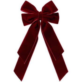 Tesco Velvet Christmas Bow Present Topper