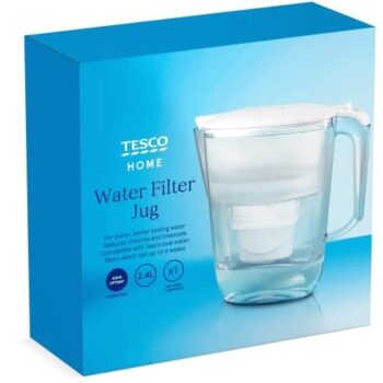 Tesco Water Filter Jug 30 Day (2.4 Litre)