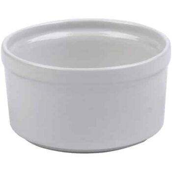 Tesco white ceramic ramekins