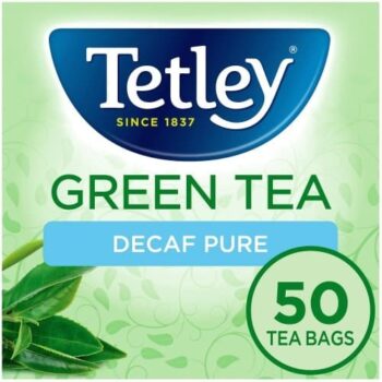 Tetley Decaf Green Tea Bags 50 (50 x 100g)