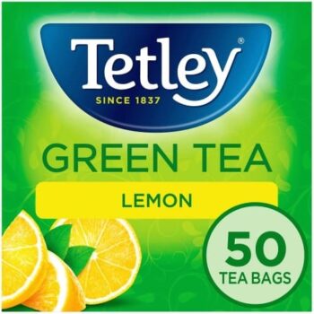 Tetley Green Tea with Lemon 50 Tea Bags (50 x 100g)