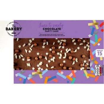 The BAKERY at ASDA Chocolate Party Cake