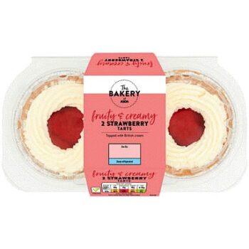 The BAKERY at ASDA The Bakery 2 Strawberry Tarts