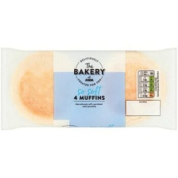 The BAKERY at ASDA The Bakery 4 Muffins