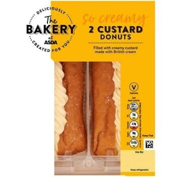 The BAKERY at ASDA The Bakery at 2 Custard Donuts