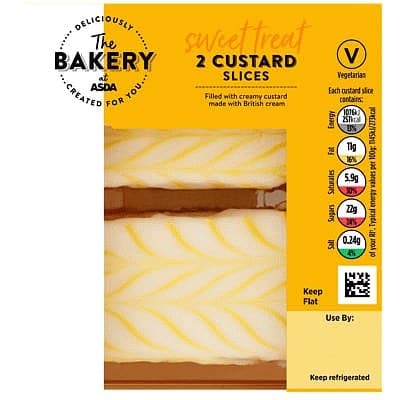 The BAKERY at ASDA The Bakery at 2 Custard Slices