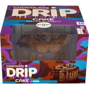 The BAKERY at ASDA The Bakery at Chocolate Drip Cake