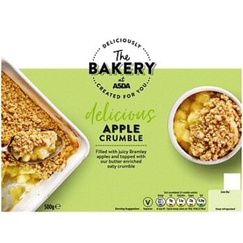 The BAKERY at ASDA The Bakery at Delicious Apple Crumble (500g)