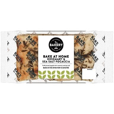 The BAKERY at ASDA The Bakery at Rosemary & Sea Salt Focaccia