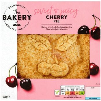 The BAKERY at ASDA The Bakery Cherry Pie (550g)