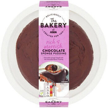 The BAKERY at ASDA The Bakery Chocolate Sponge Pudding