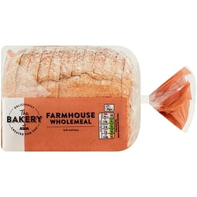 The BAKERY at ASDA The Bakery Farmhouse Wholemeal (440g)