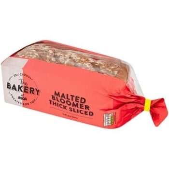 The BAKERY at ASDA The Bakery Malted Bloomer Thick Sliced (800g)