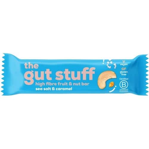 The Gut Stuff Sea Salt & Caramel High Fibre Fruit & Nut Bar (35g)
