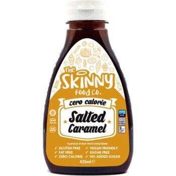 The Skinny Food Co. Salted Caramel Flavour Syrup with Sweetener (425ml)