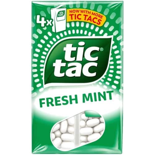 Tic Tac Mint 4x4x18g (4 x 18g)