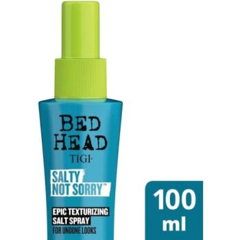 TIGI Bed Head Salty Not Sorry Texturising Salt Spray for Natural Undone Hairstyles (100ml)