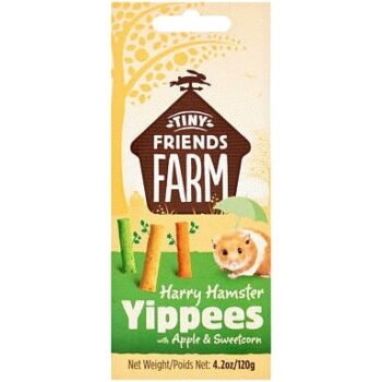 Tiny Friends Farm Harry Hamster Yippees with Apple & Sweetcorn (120g)