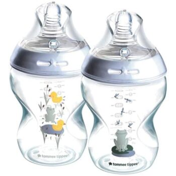 Tommee Tippee Closer to Nature 2 Decorated Bottles (2 x 260ml)
