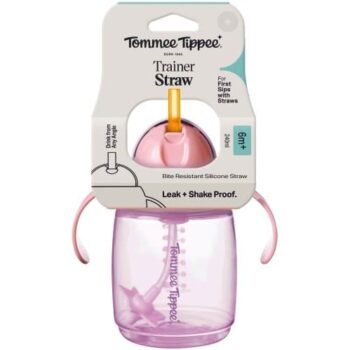 Tommee Tippee Superstar Weighted Training Straw Cup 6m+ Assorted (1 x 300ml)