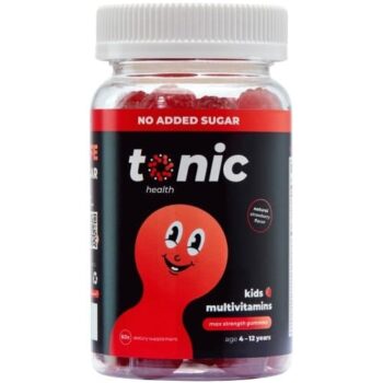 Tonic Health Kids Multivitamin Gummies Strawberry 4-12Yrs (30)