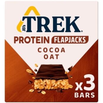 Trek Cocoa Oat Protein Flapjacks (3 x 50g)