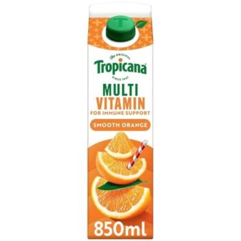 Tropicana Multivitamin Smooth Orange Fruit Juice (850ml)
