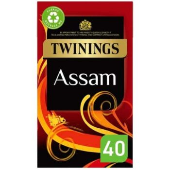 Twinings Assam Tea 40 Tea Bags (40 x 100g)