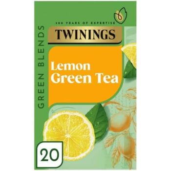 Twinings Lemon Green Tea 20 Tea Bags (20 x 40g)