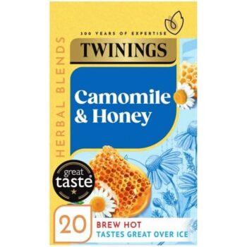 Twinings Soothing Camomile & Honey Herbal Tea Bags (20 x 30g)