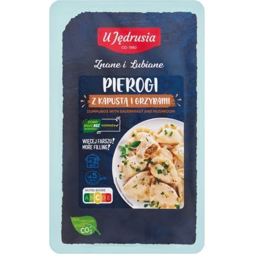 U J?drusia Dumplings with Sauerkraut and Mushroom