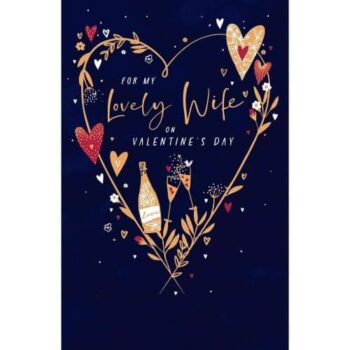 Uk Greetings Card Valentines Wife 564705-0-1