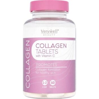 Verywell Beauty Collagen Tablets with Vitamin C