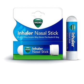 Vicks Fast Acting Decongestant Nasal Stick for Blocked Nose Relief (0.5ml)