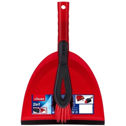 Vileda 2in1 Dustpan & Brush Set
