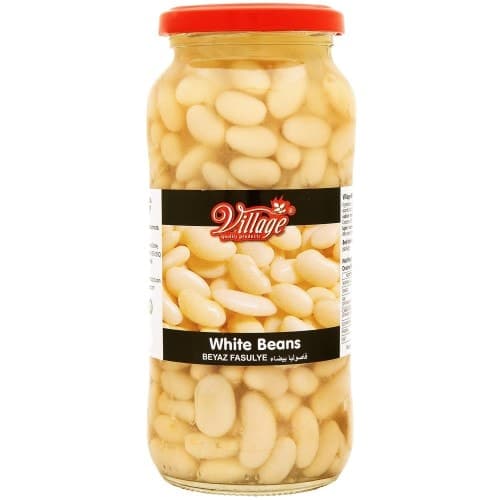 Village Quality Products White Beans in Brine (540g)