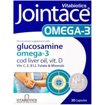 Vitabiotics Jointace Omega-3 Glucosamine Capsules (30)