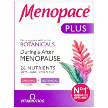 Vitabiotics Menopace Plus Dual Pack 56 Tablets (56)