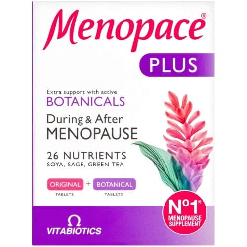 Vitabiotics Menopace Plus Dual Pack 56 Tablets (56)