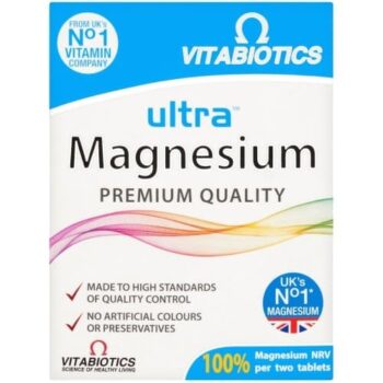 Vitabiotics Ultra Magnesium 60 Tablets (60 x 46g)