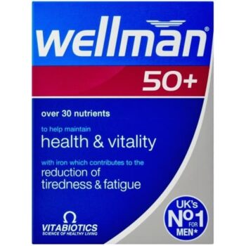 Vitabiotics Wellman 50+ Tablets (30)