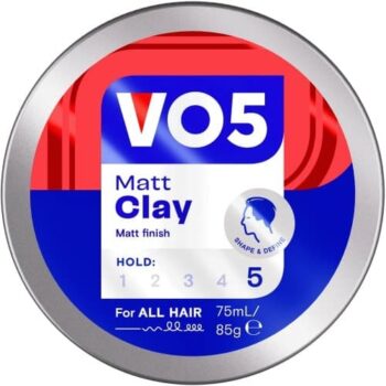 VO5 Extreme Style Matt Hair Clay - Long-Lasting Hold - Tin (75ml)