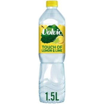 Volvic Touch of Fruit Lemon & Lime Flavoured Water (1.5 Litre)