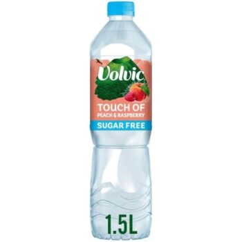 Volvic Touch of Fruit Sugar Free Peach & Raspberry Natural Water (1.5 Litre)